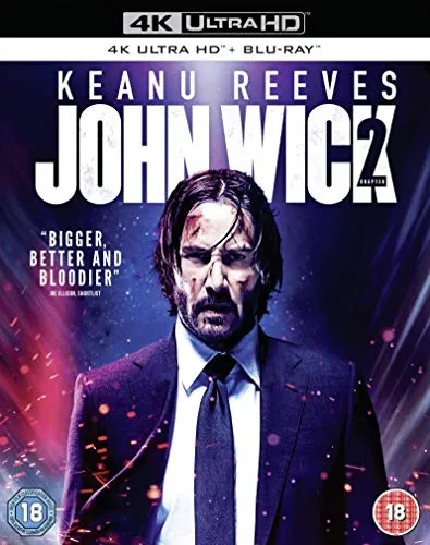 John Wick: Chapter 2 [4K Ultra-HD] [2017] [Blu-ray] [Region Free]