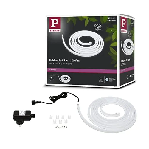 LED-Strip SimpLED Outdoor max. 12 Watt - Weißer LED-Streifen, ideal für Außenbereiche und energieeffizient