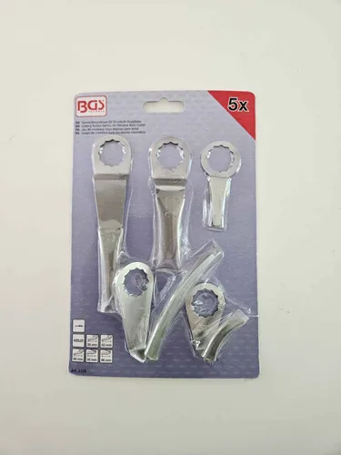 Produktbild Schneidmesserset für Druckluft-Ausglaser | 5-tlg. | für Art. 3218, 9291