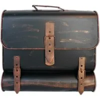 HMF Briefkasten Antik UNIKAT - Handarbeit im Schulranzen Design - Wandbriefkasten im einzigartigen Schulranzen Design, handgeschmiedet und ein echtes Unikat. Mit Sicherheitszylinderschloss und nostalgischem Charme.