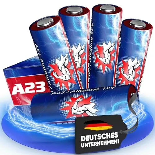 A23 12V Wilhelm Alkaline Batterien MN21 V23GA 23A L1028 12 Volt 55 mAh 5 x