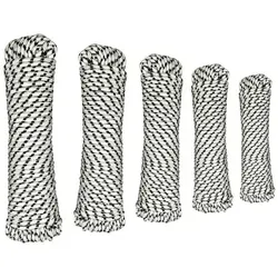 HOOZ Allzweckseil 20m Länge aus Polypropylen - Ø10mm Seil (Packung, 1-tlg), 20 m weiß 20 m/ø 10 mm | Ø 10 mm x 10 cm x 20000 cm x 10 cm