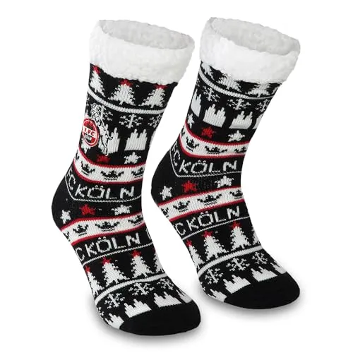 1. FC Köln Hüttensocken schwarz (DE/NL/SE/PL, Numerisch, 43, 46, Regular, Regular, Schwarz)