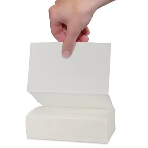 Spenderservietten Dispo Servietten N4 weiß Tissue 2-lagig - Servietten für N4 Spendersysteme, aus saugstarkem 2-lagigem Tissue, ideal für die Gastronomie. Erhältlich im praktischen Großverbraucherkarton mit 250 Stück.
