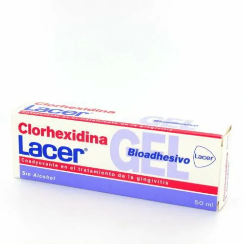 Lacer Chlorhexidin Bioadhäsives Zahngel 50ml - Effektives Zahngel für die tägliche Mundpflege, unterstützt die Zahngesundheit und sorgt für frischen Atem – ideal für die ganze Familie.