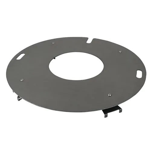 Grillplatte Feuerplatte für Grillrost & Feuerschale rund - Grillzubehör mit Antihaft-Funktion, ideal für schmackhafte Grillgerichte und einfach zu reinigen. Perfekt für gesellige Grillabende!