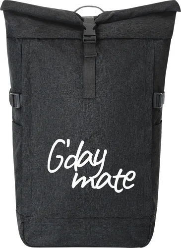 Huuraa Kurierrucksack G`day mate 30-44 Liter Black Melange