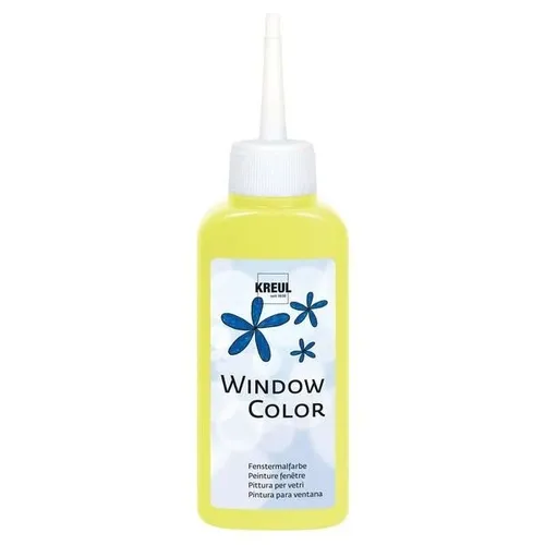 Kreul Window Color leuchtgelb 80ml 100ml/5,24 Euro