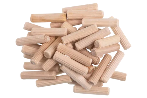 Holzdübel/Riffeldübel-Paket 5 mm / 6 mm / 8 mm 500 Stück (0041)
