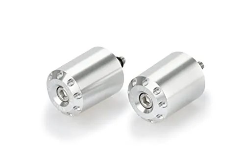 Puig 20371P Lange Lenkergewichte CNC-gefräst, Silber