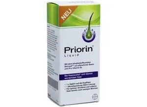 Priorin Liquid Pumplösung 50 ml - Effektive Lösung gegen Haarausfall, für spürbar dichteres und volleres Haar mit Baicapil und Pro-Vitamin B5