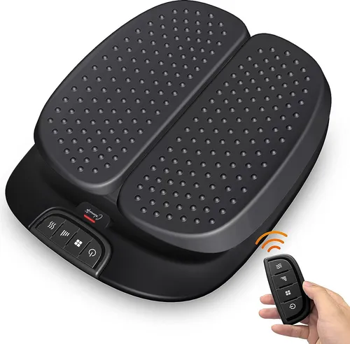 CALMENTA® Vibrationsplatte – Fußmassagegerät mit Wärme und Fernbedienung