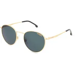 Carrera Sonnenbrille CARRERA 339/S RHL/MT Gold Blau Herren - Sonnenbrille für Unisex Erwachsene mit UV400 Schutz, stylischem Pantos-Design und hochwertigem Metallrahmen in Gold – ideal für modebewusste Träger.
