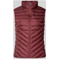s.Oliver Damen Outdoor-Weste 3902, Slim Fit - Funktionsjacke mit Stehkragen und Reißverschluss, ideal für aktive Outdoor-Aktivitäten und bietet praktische Reißverschlusstaschen.