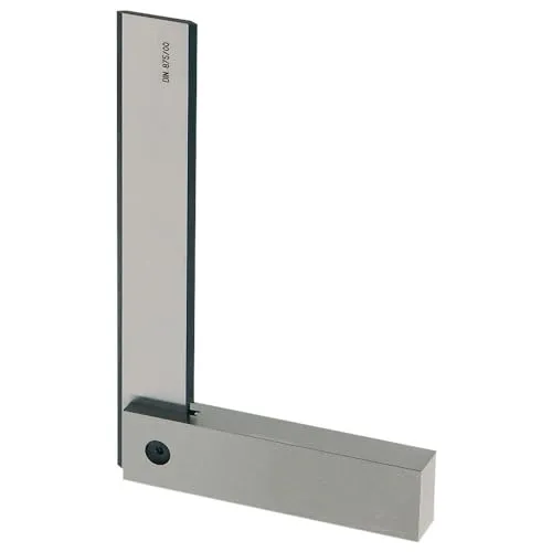 Forum Präzisions Anschlagwinkel D875/00 150 x 100 mm rostfrei - Winkel- & Gradmesser, rostfrei und ideal für präzise Messungen und Schnitte in der Holz- und Metallbearbeitung.