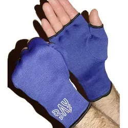 BAY-Sports Boxbandagen Schlupfbandagen Handbandagen Boxen Kickboxen blau blau S