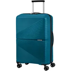 American Tourister Trolley Airconic M 67cm deep ocean - Trolley mit 4 leichtlaufenden Doppelrollen, TSA-Zahlenschloss und umweltfreundlicher Herstellung. Ideal für stressfreies Reisen!