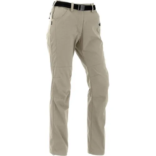 MAUL Rennsteig II lange Hose Elasti 32 sand 48 - Wanderhose für Damen, atmungsaktiv und schnelltrocknend, ideal für Outdoor-Aktivitäten. Bequemer Sitz mit elastischem Material und vielseitigen Taschen.
