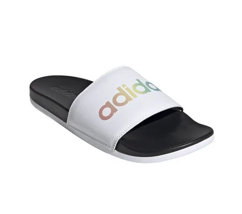 adidas Badeschuhe Adilette Comfort Herren - Größe 48,5 - Badeschuhe mit Cloudfoam Plus Fußbett für ultraweiche Dämpfung und langanhaltenden Komfort, ideal für lässigen Style am Pool oder Strand.