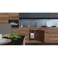 AQUAPHOR Crystal A TRIO - Trinkwasserfiltersystem mit 1 Wege Wasserhahn, entfernt effektiv Bakterien, Schwermetalle und Mikroplastik für reines Trinkwasser