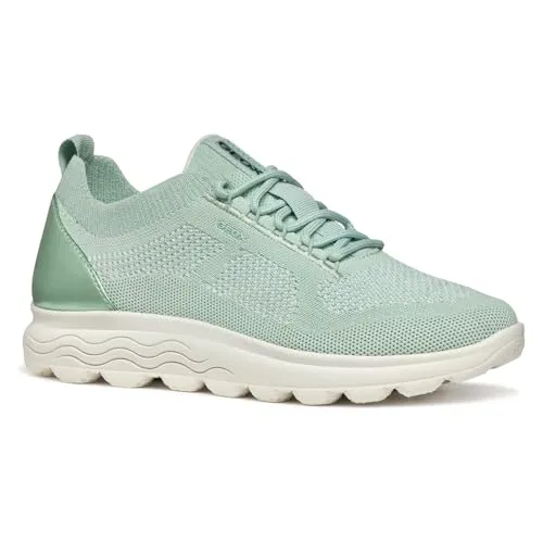 Geox Damen D SPHERICA E Sneaker, Mint, 41 EU