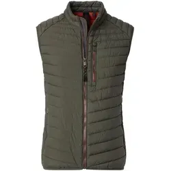 CASAMODA Weste Uni in braun von CASAMODA