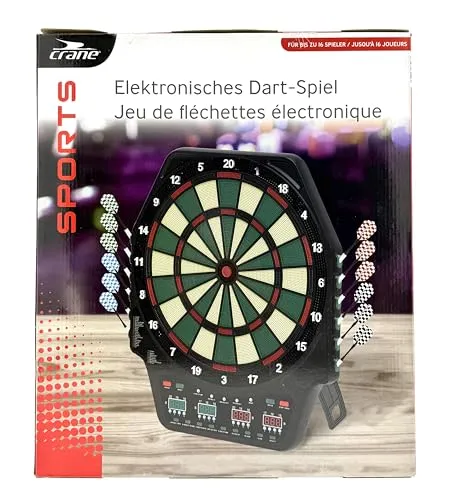 Elektronische Dartscheibe Profi Dartboard 500 Spiele