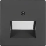 Berker 14096086 Zentralstück Q. 1/Q. 3 anthrazit, samt