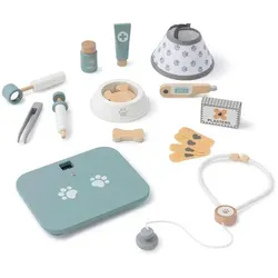 Musterkind Kinder-Tierarzt-Koffer Mentha – 15-teiliges Spielzeugset aus Holz - Das 15-teilige Musterkind Tierarzt-Zubehörset 'Mentha' aus Holz bietet alles für kleine Tierärzte. Ideal für kreative Rollenspiele und zur Ergänzung des Tierarzt-Centers. Fördert die Fantasie und das Verantwortungsbewusstsein.