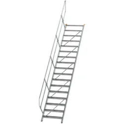 Alutreppe 17 Stufen von Günzburger