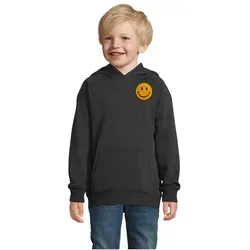 Blondie & Brownie Kinder Hoodie mit Smiley-Patch
