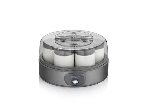 Severin Joghurtbereiter JG 3510 – Joghurt selber machen mit 7 Gläsern