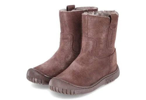 Bisgaard 64109.224 Unisex Winterstiefel aus Rauleder in Braun 34 EU - Robuste Unisex Winterstiefel aus hochwertigem Rauleder mit warmem Wollfutter für optimalen Tragekomfort. Ideal für kalte Tage und stylische Auftritte.