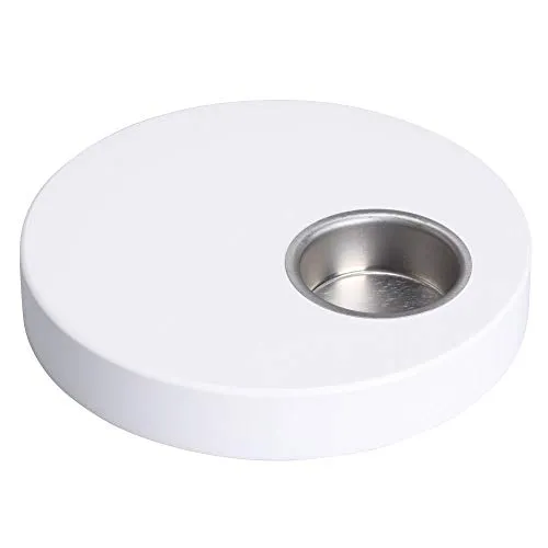 Rudolphs Schatzkiste Kerzenhalter Teelichtsockel weiß Höhe 13cm NEU Weihnachten Kerzenschmuck Tischschmuck Holzschmuck Holz Seiffen Erzgebirge Dekoration