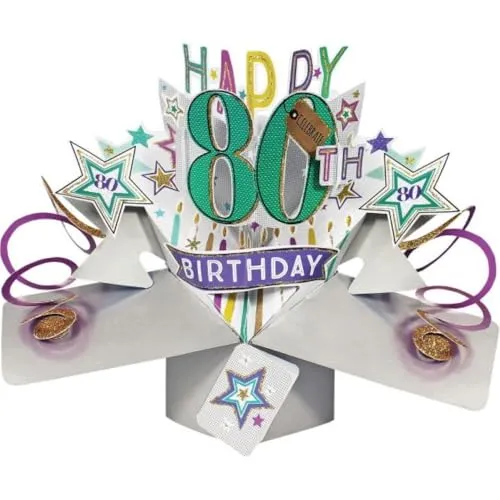 Second Nature Pop Ups Geburtstag Pop Up Card mit