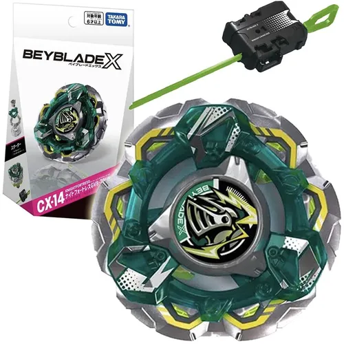 Takara Tomy CX14 Knight Fortress GV8-70UN Burst Beyblade X Booster Official Stoc