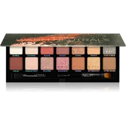 Sigma Beauty Eyeshadow Palette Fiery - 9 g - Lidschatten-Palette für Damen, kreiert atemberaubende Augen-Make-up-Looks mit leicht kombinierbaren Farbtönen für jeden Anlass.