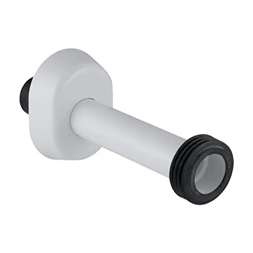 Geberit 118.221.11.1 Aufnahmehülse für den alpinen Rohr Download-, Weiß, Klein