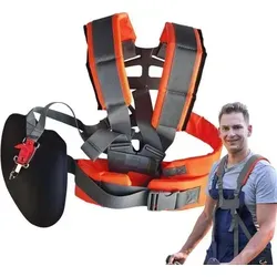 Professioneller Doppel-Schultergurt Tragegurt für Freischneider STIHL Trimmer