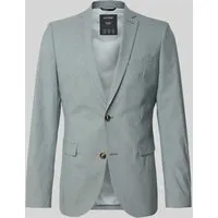 s.Oliver Herren 2140779 Business-Anzug Jacke, 79M1 grün, 50 - Sakkos für Herren, Slim Fit Passform mit elegantem Reverskragen und praktischen Pattentaschen für einen modernen Look im Business-Alltag.