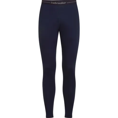 Icebreaker Men 200 Oasis Leggings XL - Midnight Navy/Monsoon - Funktionsunterwäsche für Herren, aus Merinowolle, bietet hervorragende Wärme und Feuchtigkeitsmanagement für aktive Tage.