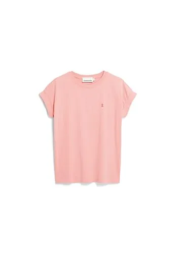 Armedangels Damen Idaara T-Shirt in Rosa, Größe S von ARMEDANGELS
