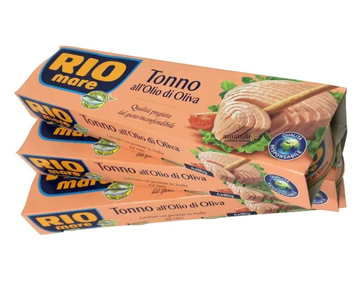 Rio Mare Tonno - Thunfisch in Olivenöl - 4 x 80g aus Italien RIOMARE 320g