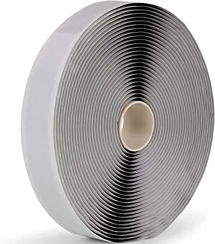 LLPT Butyl Klebeband | Dichtband selbstklebend | Wasserdichtes Klebeband | Reparatur-klebeband | Schwarz | Ideal für RV-Fenster Bootsabdichtung und EPDM-Dächer (BST233) | 2,5 cm x 10 m