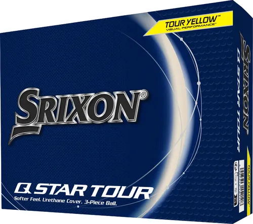 Srixon Q-Star Tour 12 Golfbälle - Gelb
