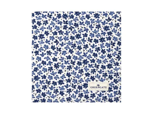 Greengate Stoffserviette Dahla Stoffserviette white 40x40cm in weiß von GreenGate