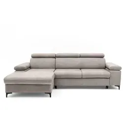 NEXT COLLECTION Ecksofa MAVIC mit verstellbaren Kopfstützen von Muffo