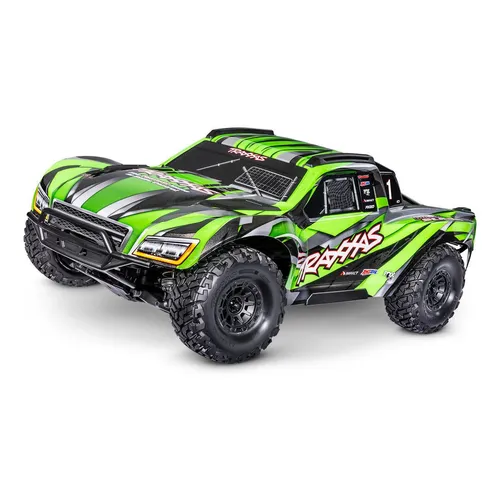 Traxxas 102076-4GRN 1:8 Maxx-Slash 6S 4x4 SC Brushless RTR - RC-Modelle: Offroad Short Course Truck im Maßstab 1:8 mit kraftvollem Brushless-Motor und Allradantrieb für unvergessliche Abenteuer.