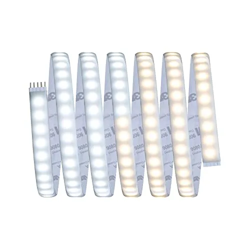Paulmann MaxLED 1000 LED Strip Tunable White 2,5m - LED-Lampe mit 2,5m Länge und 1020lm/m, ideal für individuelle Lichtgestaltung von Arbeits- bis Entspannungsbeleuchtung. 5 Jahre Garantie von Paulmann für höchste Qualität.