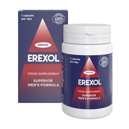 Erexol Kapseln | Männergesundheit fördern | 60 Kapseln